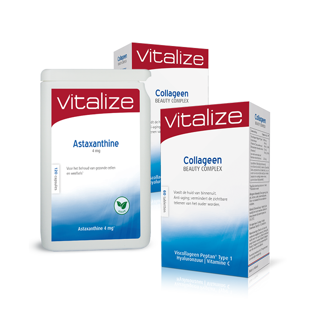 Beauty Anti Aging Collageen Astaxanthine bundel