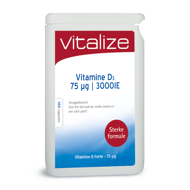Vitamine D - D3 Forte 75 µg / 3000 IE
