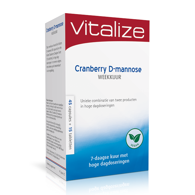 Cranberry D-mannose Weekkuur