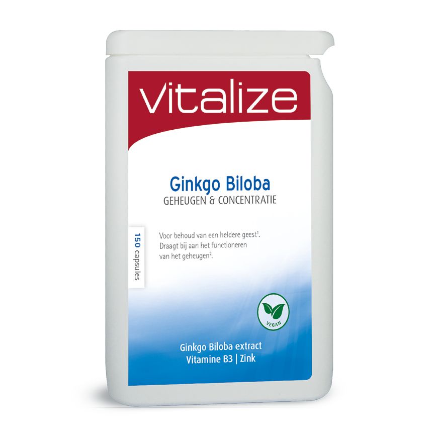 Ginkgo Biloba Geheugen & Concentratie