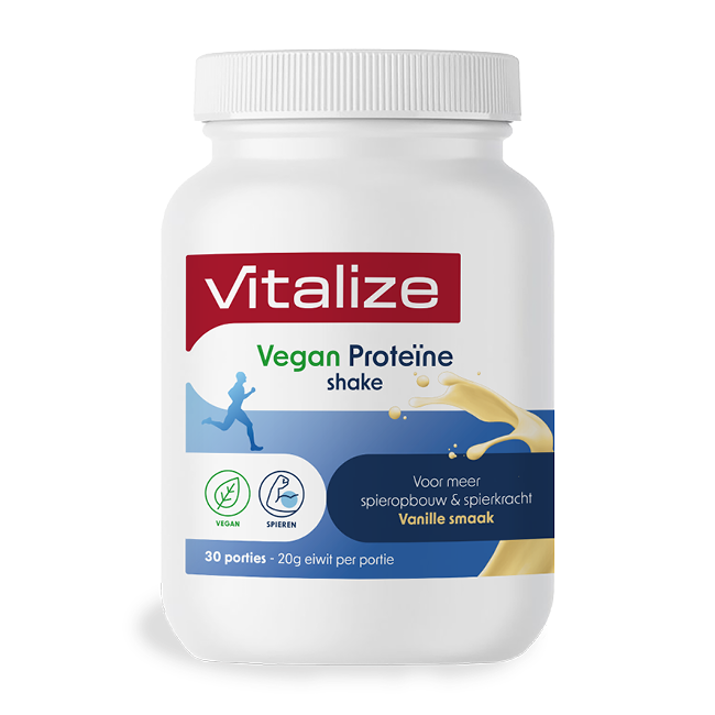 Vegan Proteïne Shake 100% plant. eiwitpoeder