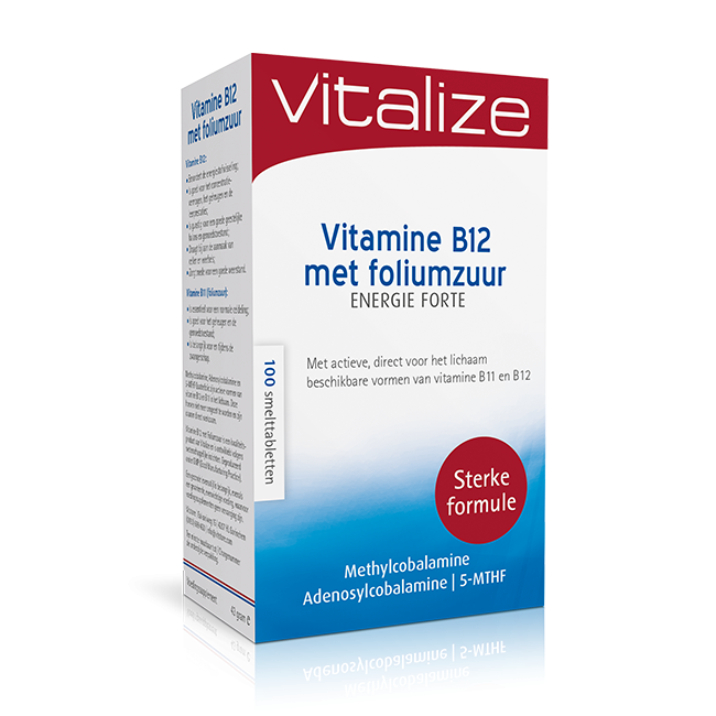 Vitamine B12 met Foliumzuur Energie Forte