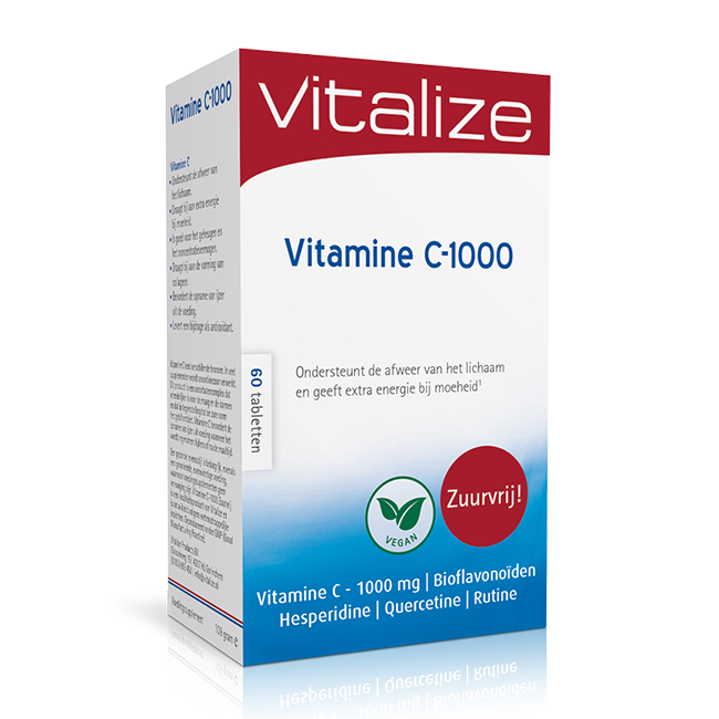 Vitamine C 1000 mg Zuurvrij