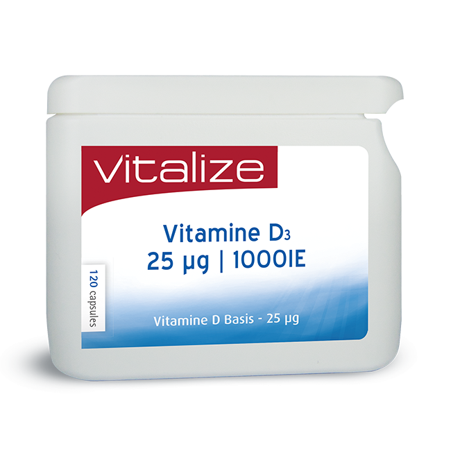 Vitamine D - D3 Basis 25 ug/mcg