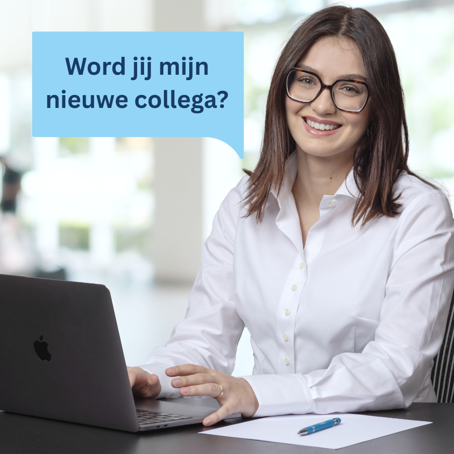 Wordt jij mijn collega?